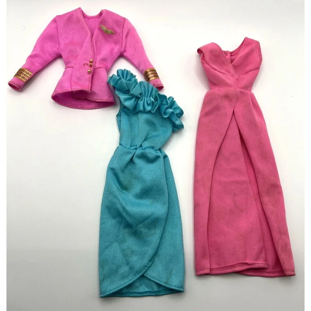 Barbie Signature Pink Fashion Doll Day to Night Barbie Clothing